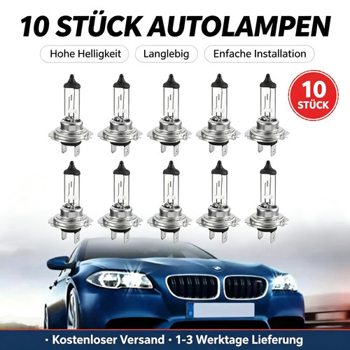 Autolampe 10x 12v 55w - 10x,