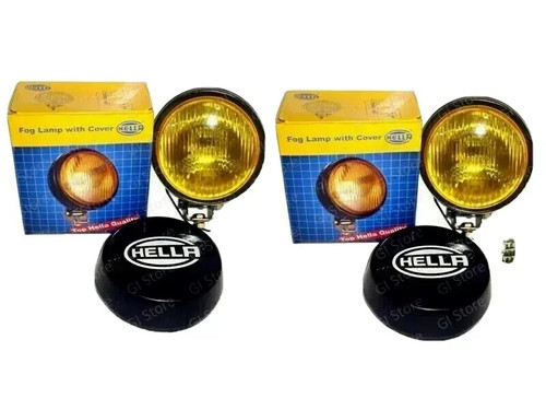 Paar hella rund nebel - rund, lampe