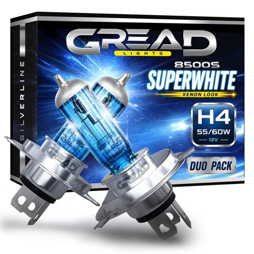 Gread halogen lampe - h4,