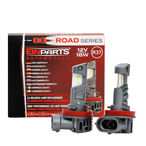 Einparts led lampen h11 - led, ece