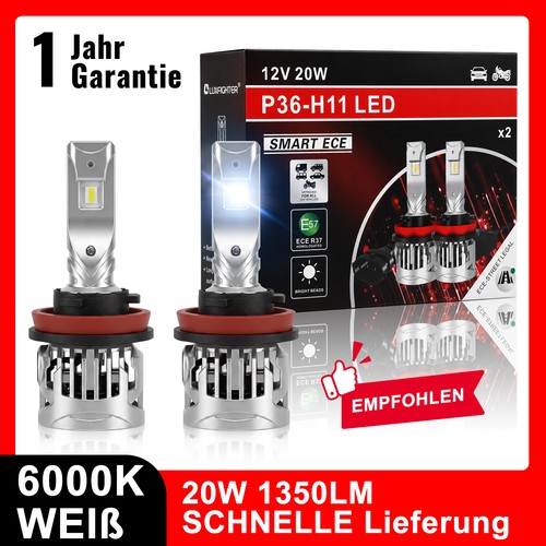 H11 scheinwerfer 6000k - 2x,